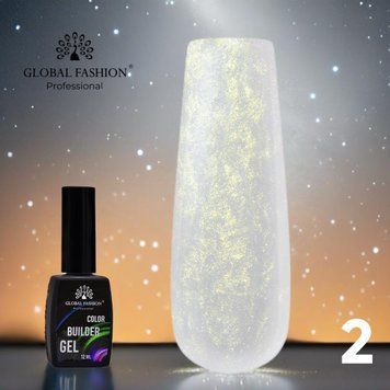 Кольоровий гель для нігтів Color Builder Gel 12 мл, 02 18955 фото
