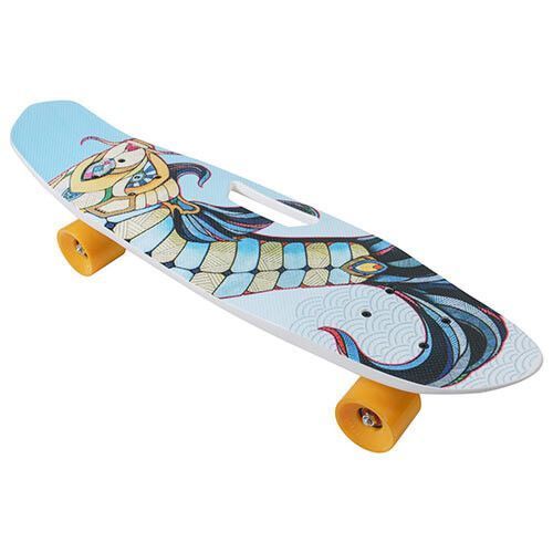 Скейт PennyBoard, 63х17cm, ручка, 5 видів, PU 60х45мм. 3142D фото