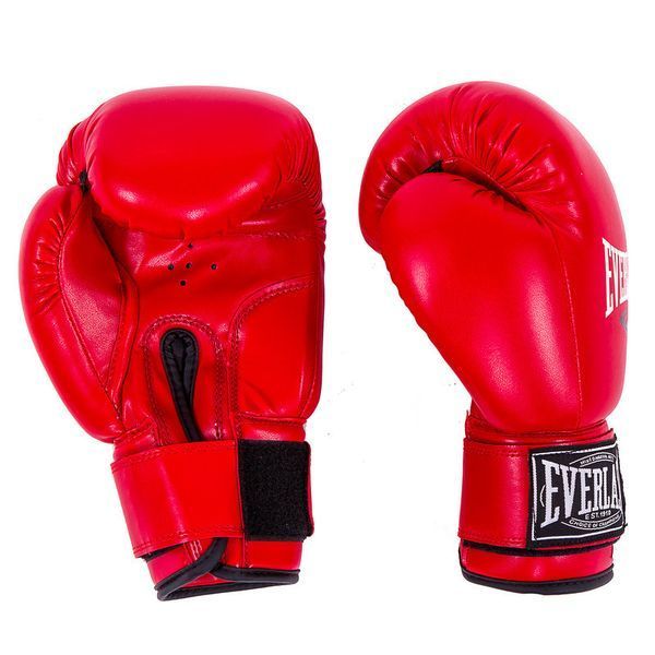 Боксерські рукавички Ever, DX-380, 8 oz, червоний EVDX380-8R фото