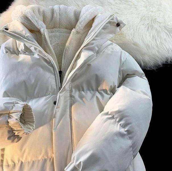 Куртка женская плащёвка Эмми матовая на синтепоне 250 PAP-4083 (42 - 52 р.) Белая PAP-4083 фото