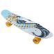 Скейт PennyBoard, 63х17cm, ручка, 5 видів, PU 60х45мм. 3142D фото 5