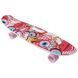 Скейт PennyBoard, 63х17cm, ручка, 5 видів, PU 60х45мм. 3142D фото 6