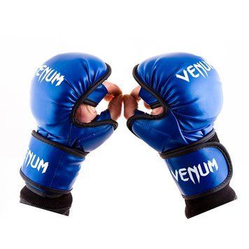 Рукавички Venum MMA, 415 Flex, M, синій VM415-MB фото