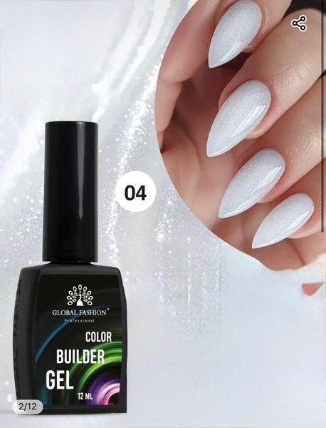 Цветной гель для ногтей Color Builder Gel 12 мл, 04 18957 фото