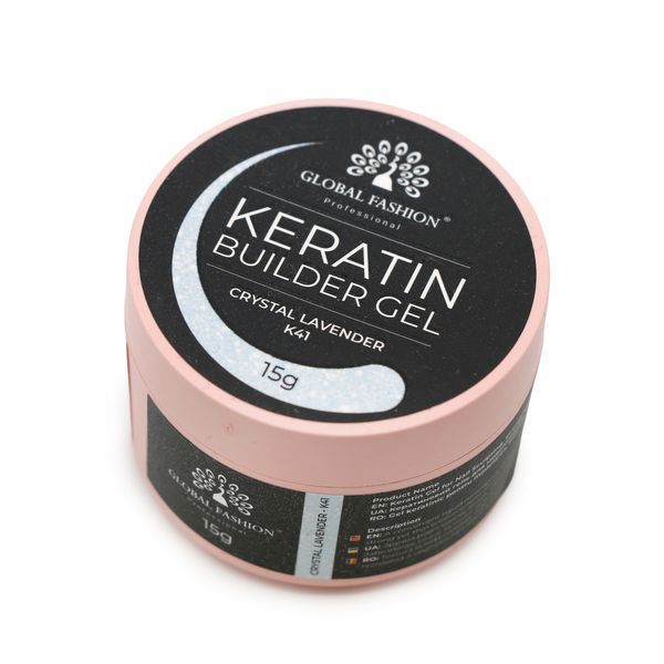KERATIN BUILDER GEL, K41, Global Fashion, 15 g 26319 фото