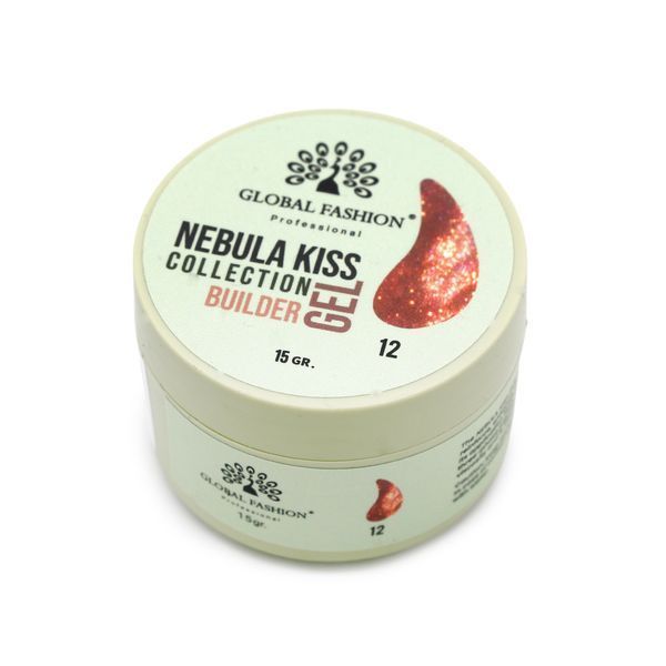 Гель для моделирования ногтей 15 г, Nebula Kiss Builder Gel 12 26224 фото