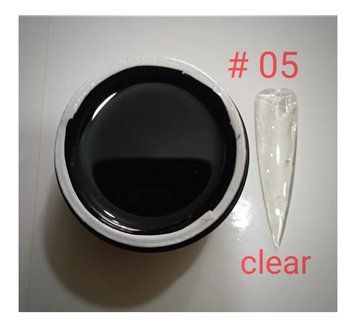 Гель для нарощування нігтів Queen Nails No 05 Clear 30 г 2970678271 фото
