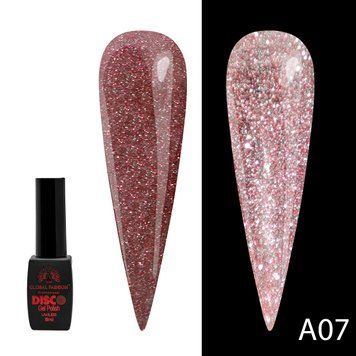 Disco Gel Polish, Global Fashion, reflective, 8 ml A07 12217 фото