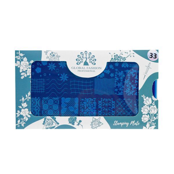 Stamping disc Global Fashion #-33 14162 фото