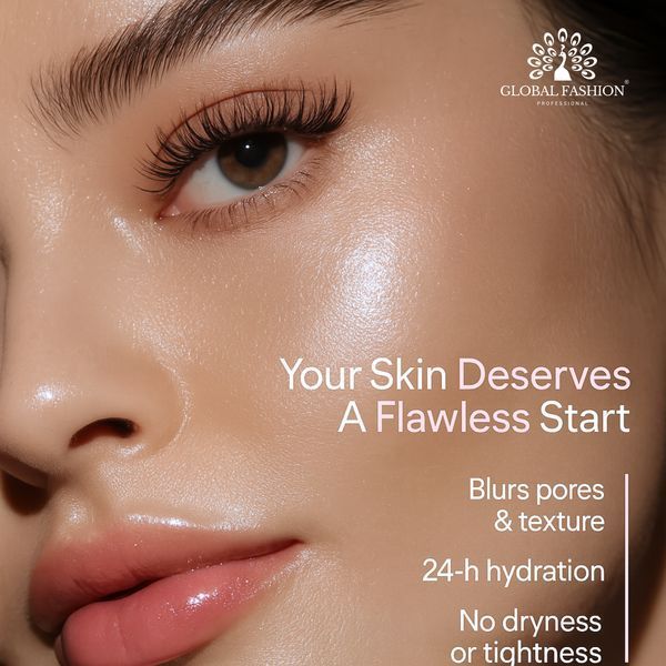 Праймер для обличчя Global Fashion, Hydrating Makeup Primer Milk, GF 2069, 40gr 25761 фото