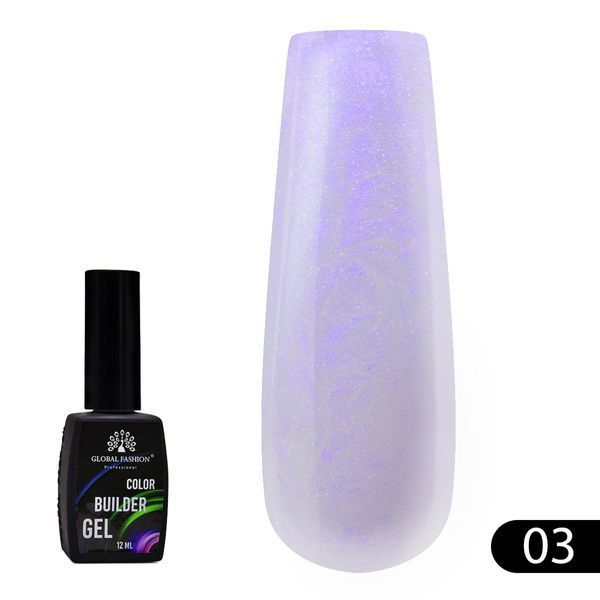 Цветной гель для ногтей Color Builder Gel 12 мл, 03 18956 фото