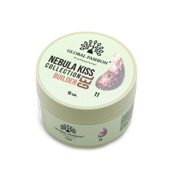 Гель для моделирования ногтей 15 г, Nebula Kiss Builder Gel 11 26223 фото