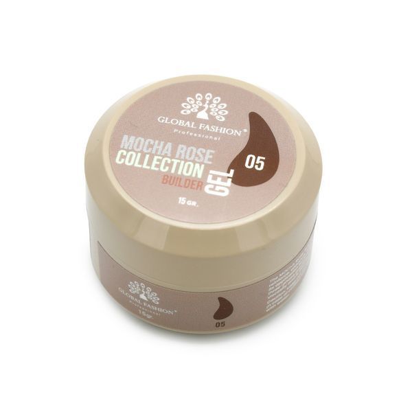 Гель для моделирования ногтей 15 г, Mocha Rose Builder Gel 05 26067 фото