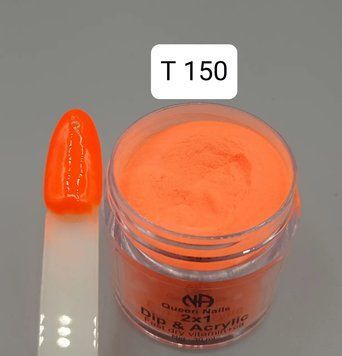 Акрилова пудра 2&times;1 dip & acrylic Queen Nails Т 150, 10 г 2970678322 фото