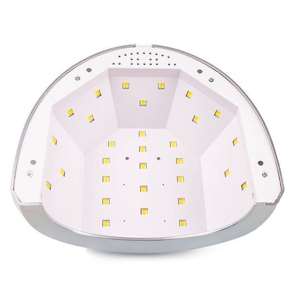 LED+UV Лампа SUN One 48W Mirror (дзеркально-блакитна) 2970676330 фото