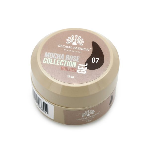 Гель для моделирования ногтей 15 г, Mocha Rose Builder Gel 07 26069 фото