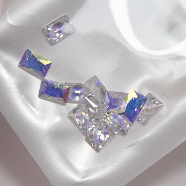Камни Swarovski прямоугольный большой 12 шт 9307 фото