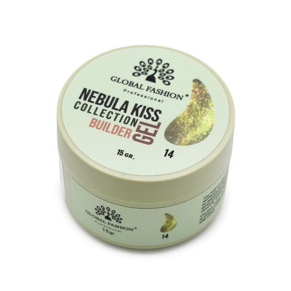Гель для моделирования ногтей, 15 г Nebula Kiss Builder Gel &ndash; 14 26226 фото