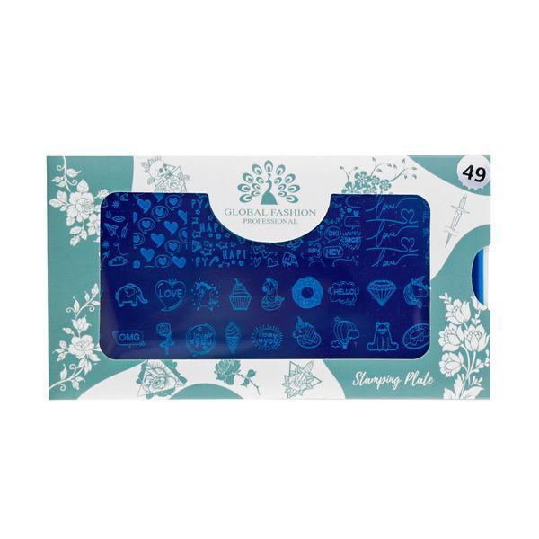 Stamping disc Global Fashion #49 14094 фото