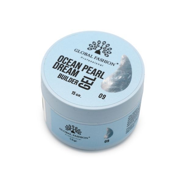 Гель для моделювання нігтів 15 гр, Ocean Pearl Dream Builder Gel 09 26211 фото