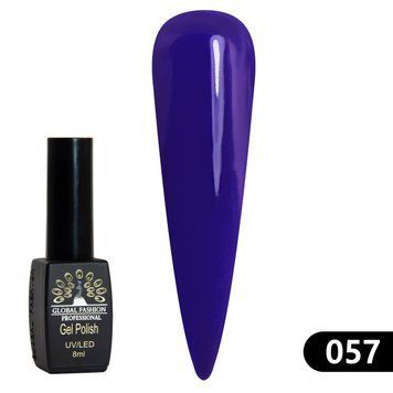Гель лак BLACK ELITE 057, Global Fashion, 8 мл 2356 фото