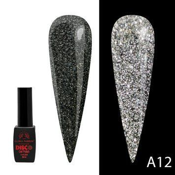 Disco Gel Polish, Global Fashion, reflective, 8 ml A12 12222 фото
