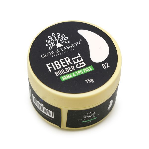 Гель для моделирования ногтей 15 г, Fiber Builder Gel, #02 26087 фото