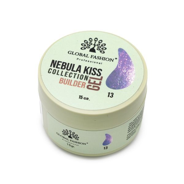 Гель для моделювання нігтів 15 гр, Nebula Kiss Builder Gel 13 26225 фото