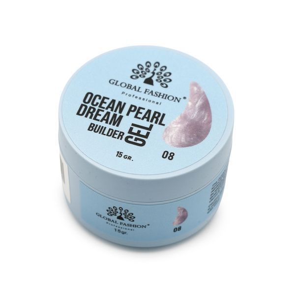 Гель для моделирования ногтей 15 г, Ocean Pearl Dream Builder Gel 08 26210 фото