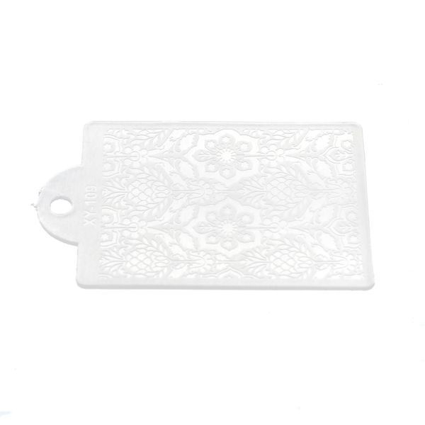 Штамп для стемпинга+диск, цвет silver 18912 фото