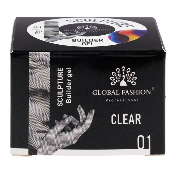 Скульптурный гель CLEAR No01 &laquo;SCULPTURE BUILDER GEL&raquo; 15 г 16748 фото