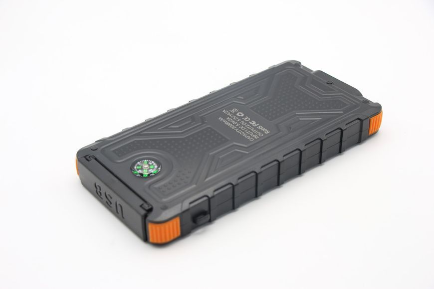 Повербанк Power Bank із ліхтариком, компасом, JG-1, 20000mAh 26656 фото