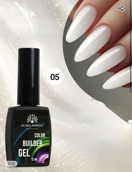 Цветной гель для ногтей Color Builder Gel 12 мл, 05 18958 фото