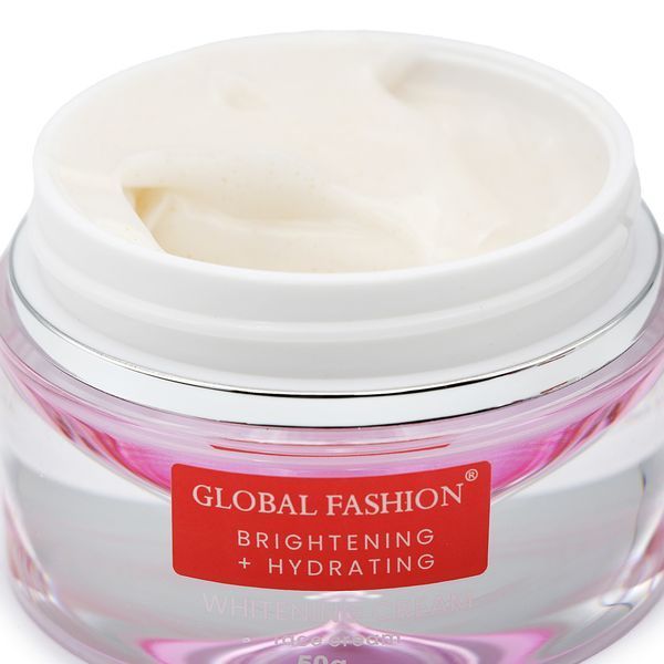 Відбілююча, Зволожуюча, Нічна Маска, Global Fashion, Whitening Moisturizing Sleeping Mask, 50g 25074 фото