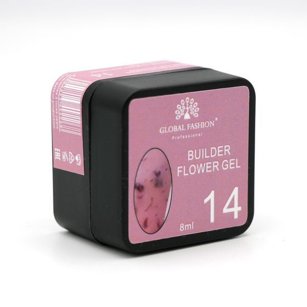 Гель для моделювання нігтів 14 Flower Builder Gel, 8 г 26402 фото