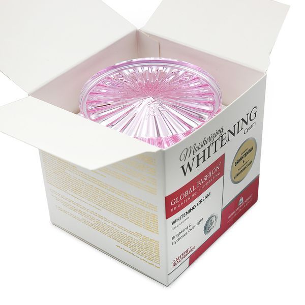 Відбілююча, Зволожуюча, Нічна Маска, Global Fashion, Whitening Moisturizing Sleeping Mask, 50g 25074 фото