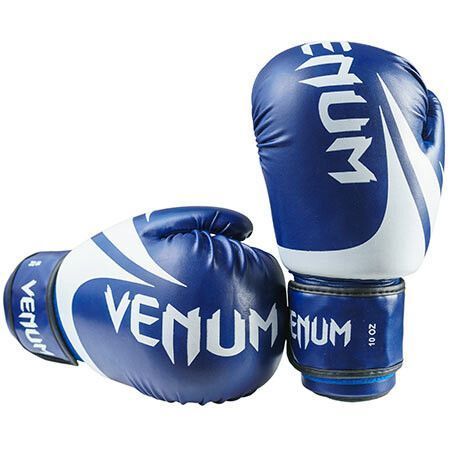 Боксерські рукавички Venum, DX, 12 oz, синій VM2145-12B фото