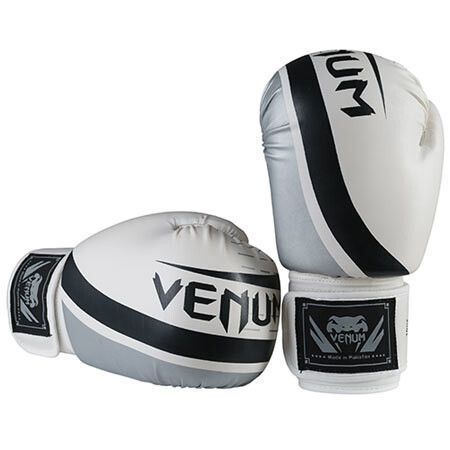Боксерські рукавички Venum, DX-55, 10 oz, білий-срібло VM55-10WS фото