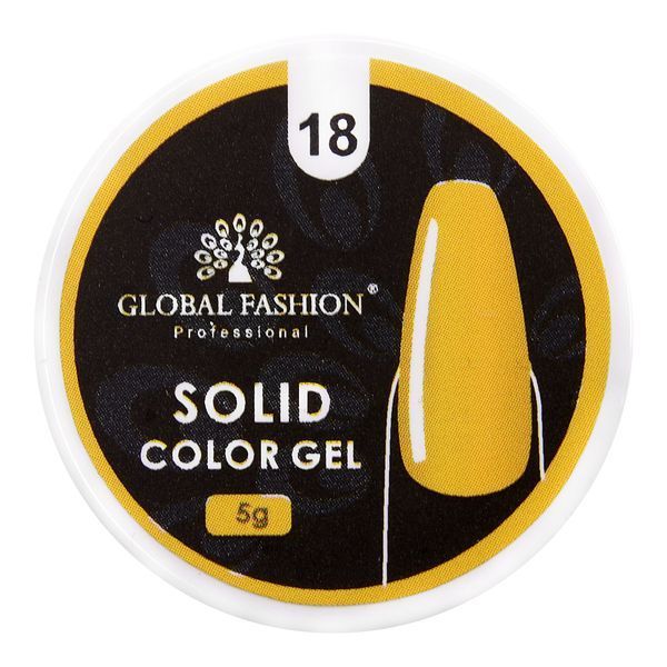 Гель-фарба підвищеної щільності, Solid color gel 5 гр, 18 15622 фото