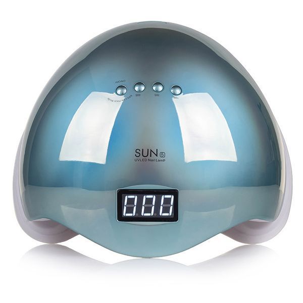 LED+UV Лампа SUN 5 Mirror 48W (зеркально-голубая) 2970676335 фото