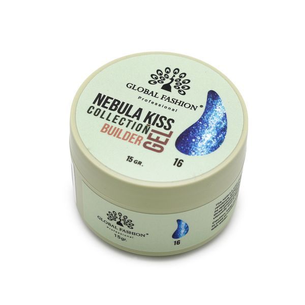 Гель для моделювання нігтів 15 гр, Nebula Kiss Builder Gel 16 26228 фото