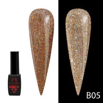 Disco Gel Polish, Global Fashion, reflective, 8 ml B05 12227 фото