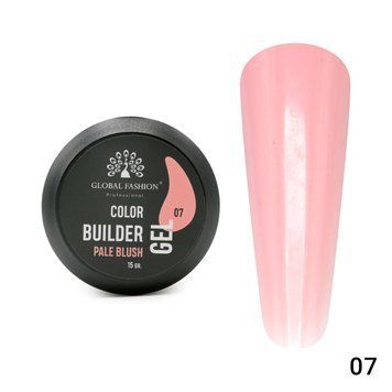 Gel for modeling nails 15 g, Color Builder Gel 07- Pale blush 19783 фото