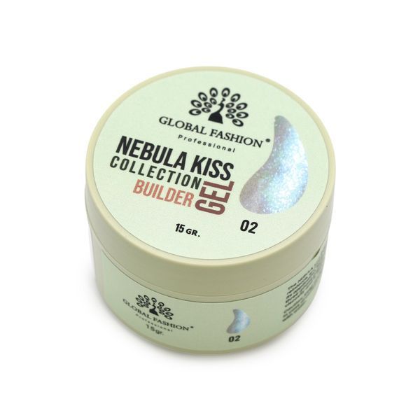Гель для моделирования ногтей 15 г, Nebula Kiss Builder Gel 02 26214 фото