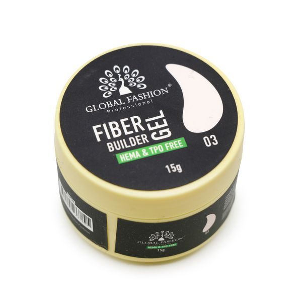 Гель для моделирования ногтей 15 г, Fiber Builder Gel, #03 26088 фото
