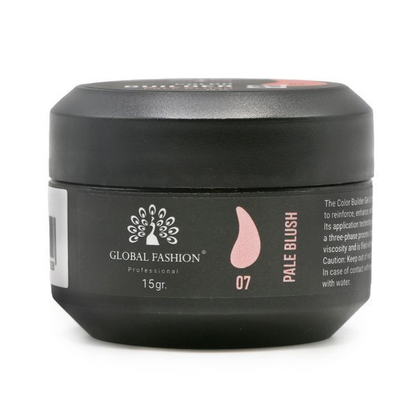 Gel for modeling nails 15 g, Color Builder Gel 07- Pale blush 19783 фото