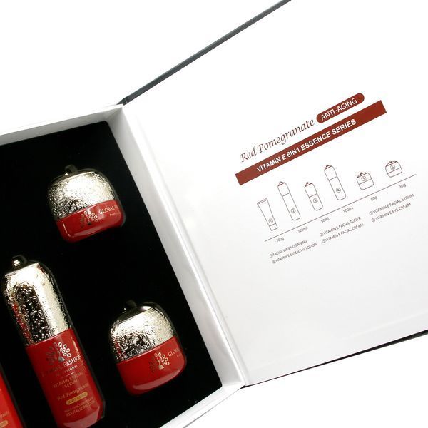 Набор средств по уходу за лицом Red Pomegranate Global Fashion, ANTI-AGING, 6 в 1. с витамином Е 24212 фото