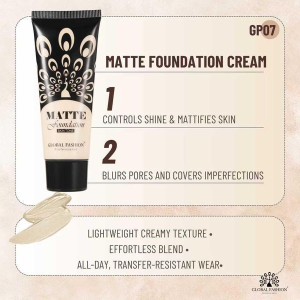 Тональна основа, Matte Foundation Global Fashion, GP07, Espresso 24960 фото