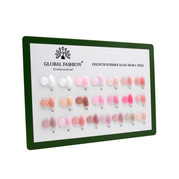 Камуфлирующая база для ногтей, Hema free 52, 8 мл 23815 фото