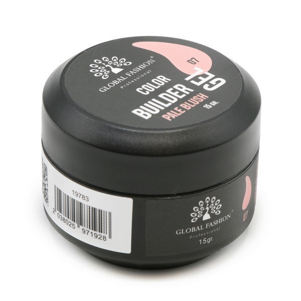 Gel for modeling nails 15 g, Color Builder Gel 07- Pale blush 19783 фото